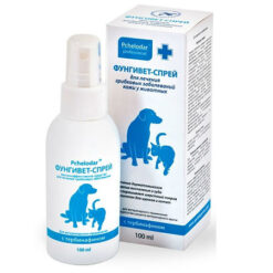 Pchelodar Fungivet for the treatment of fungal diseases in animals, 100ml spray