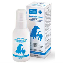 Pchelodar Fungivet for the treatment of fungal diseases in animals, 100 ml cream