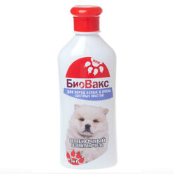БиоВакс Шампунь оттеночный белый для собак, 355 мл