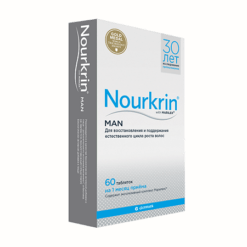 Nourkrin tablets for men, 60 pcs.