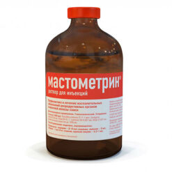 Mastometrin solution vial, 100 ml