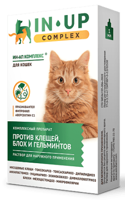 IN-AP complex drops for cats of all breeds
