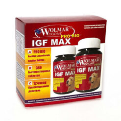 Wolmar Winsome Pro Bio IGF Max Оптимизатор питания для собак крупных пород, 360 шт.