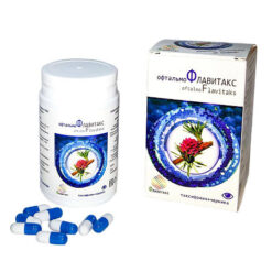 Oftalmo Flavitax Capsules 160 mg, 60 pcs.