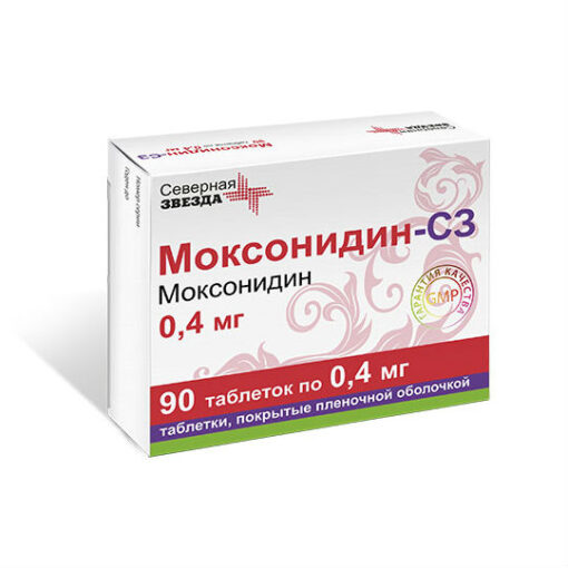 Moxonidine-SZ, 0.4 mg 90 pcs