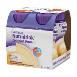 Nutridrink Compact Protein with warming flavor of ginger and tropical fruits, 125 ml 4 pcs.
