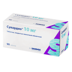Suvardio, 10 mg 90 pcs