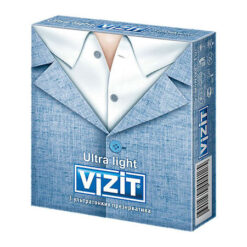 VIZIT Ultra light ultra-thin condoms, 3 pcs