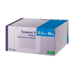 Telmista N, tablets 12.5mg+40 mg 84 pcs