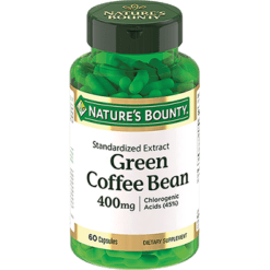 Нэйчес Баунти Зеленые кофейные зерна 400 мг капсулы 525 мг, 50 шт.