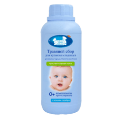 Nasha Mama Natural Complex of Herbal Extracts for Bathing Babies Chamomile Heather Yarrow, 500 ml