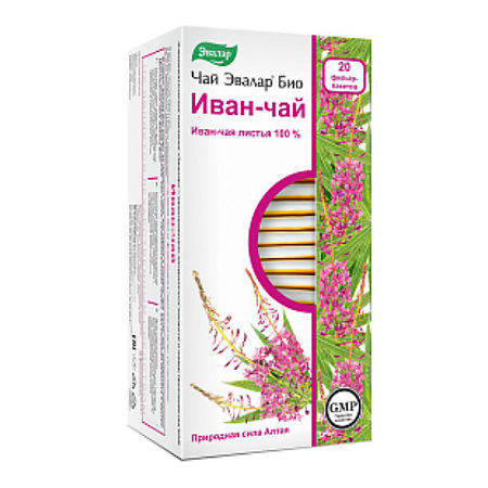 Чай Эвалар Био Иван-Чай фильтр-пакетики 1,5 г, 20 шт.