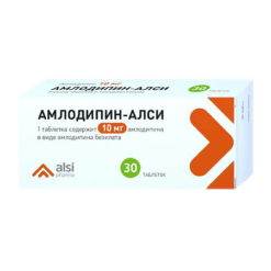 Amlodipine-ALSI, tablets 10 mg 30 pcs