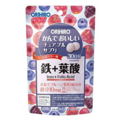 Orihiro Iron with vitamins, 120 pcs.
