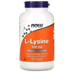 Now Lecithin Granules Lysine+ 833 mg capsules, 250 pcs.