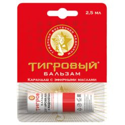 Tiger balm pencil with essential oils 2.5 mg,