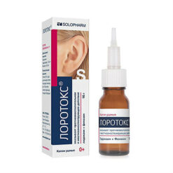 Lorotox, ear drops 1%+4% 16 g