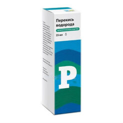 Hydrogen peroxide, 3% 25 ml