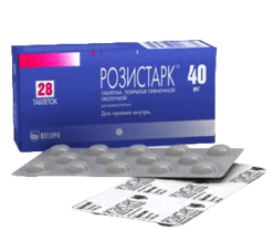 Rosistarck, 40 mg 28 pcs.