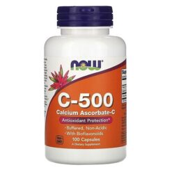 Now Foods Vitamin C-500 capsules, 100 pcs.