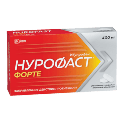 Nurofast Forte, 400 mg 20 pcs