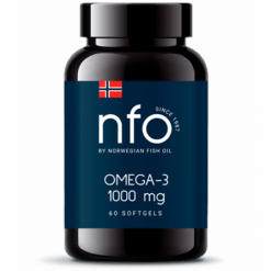 Norwegian Fish Oil Omega-3 Omega-3 1000 mg capsules, 60 pcs.