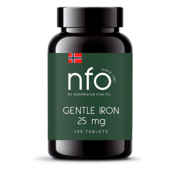 NFO Легдоступное железо 25 мг таблетки, 100 шт.