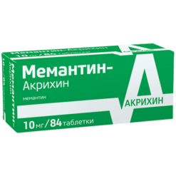 Мемантин-Акрихин, 10 мг 84 шт