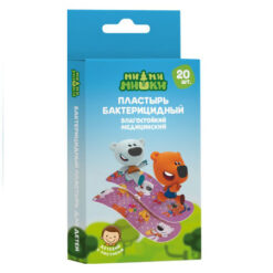 Mee-Mee-Bears Set of waterproof patches for children, size 1.9x7.2 cm, 20 pcs.