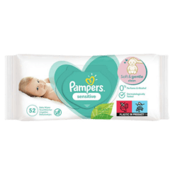 Pampers Sensitive wet wipes for children, 52 pcs.