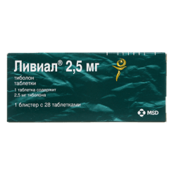 Livial, tablets 2.5mg 28 pcs