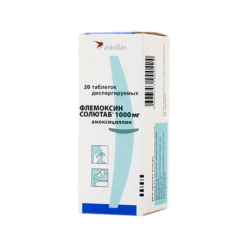 Flemoxin Solutab, 1000 mg 20 pcs