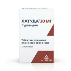 Latuda, 20 mg 28 pcs