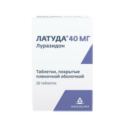Latuda, 40 mg 28 pcs