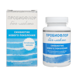 Probiflor Bag-lacto capsules, 90 pcs.