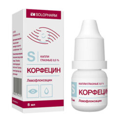 Corfecin-Solofarm, eye drops 0.5% 5 ml