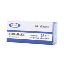 Sonapax, 25 mg 60 pcs