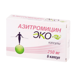 Azithromycin Ecomed, 250 mg 6 pcs