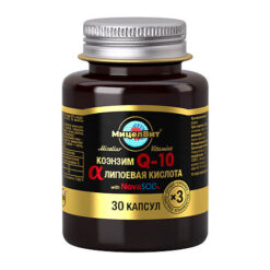 МицелВит Мицеллярные витамины Коэнзим Q10 с альфа-липоевой кислотой 1080 мг, капсулы 30 шт.