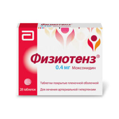 Physiotensis, 0.4 mg 28 pcs