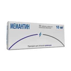 Мемантин, 10 мг 30 шт