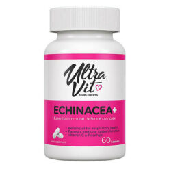 UltraVit Echinacea+ Immunity Prep, 60 capsules.