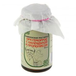 Bisoryuk Caucasian Healer ointment for hemorrhoids with Calendula and Propolis, 30 ml