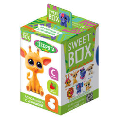 Sweet Box Аскорбинка детская Зверята+игрушка набор, 1 уп.
