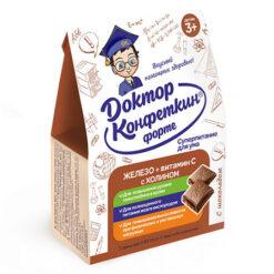 Dr. Konfetkin Forte children's Iron+Choline supplement with chocolate, 90 g