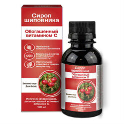 Rosehip syrup with vitamin C, 250 ml