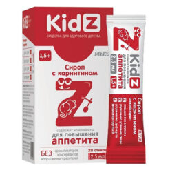 Kidz Syrup with Carnitine Stick, 20 pcs.
