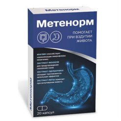 Metenorm capsules, 20 pcs.