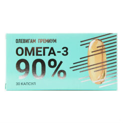Olevigam premium omega 90% capsules 1300 mg, 30 pcs.