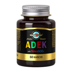 МицелВит Мицеллированные витамины ADEK 600 мг, капсулы 60 шт.